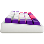 LORGAR KBP70MW, Wireless 65% Mechanical Gaming Keyboard Pro, White, EN layout