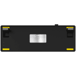 LORGAR KBP70MW, Wireless 65% Mechanical Gaming Keyboard Pro, Black/yellow, EN layout
