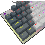 LORGAR Azar 514TKL, Wired RGB mechanical gaming keyboard, white, EN layout