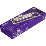 LORGAR KBP70MW, Wireless 65% Mechanical Gaming Keyboard Pro, Beige, EN layout