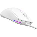LORGAR MSA10, Ultralight Wired Gaming Mouse Advanced, white