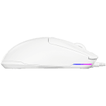 LORGAR MSA10, Ultralight Wired Gaming Mouse Advanced, white