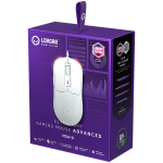 LORGAR MSA10, Ultralight Wired Gaming Mouse Advanced, white