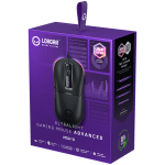 LORGAR MSA10, Ultralight Wired Gaming Mouse Advanced, black