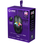 LORGAR MSP80, 8000 Hz Gaming Mouse Pro, Black