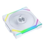 Вентилатори 3бр Lian Li UNI FAN SL Wireless ARGB PWM Reverse Blade - 120 mm Бели + Контролер