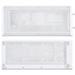 Кутия Lian Li DAN A3-mATX Wood Edition White - Micro Tower