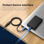 Vention Кабел USB 3.0  Extension AM / AF - 5.0M Black - CBHBJ