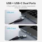 Vention адаптер Adapter USB-C/A to HDMI F - ACYHB