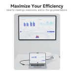 Vention адаптер Adapter USB-C/A to HDMI F - ACYHB