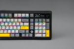 Ajazz геймърска механична клавиатура Wireless Gaming Mechanical Keyboard AK980 V2 - Gift Switch [Linear] (English US), Purple, White, Blue