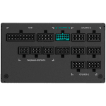DeepCool PX1000-P, 1000W, 80 Plus PLATINUM, Fully Modular, Flat Black Cables, 135mm FDB Fan, Fluid Dynamic Bearing, 150x160x86mm (W x L x H), ATX 3.0, OPP/OVP/SCP/OTP/OCP/UVP/NLO/SIP, 12Y, R-PXA00P-FC0B-EU