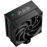 DeepCool AK400 DIGITAL PRO, CPU Air Cooler, 1x120mm FT12 SE PWM Fan, Digital Display, ARGB, Core Touch Technology 2.0, 4 Heatpipes, LGA1851/1700/1200/115x, AMD AM5/AM4, 126x97x159 mm(LxWxH), 3Y, R-AK400-BKAPMN-G