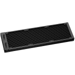 DeepCool MYSTIQUE 360 ARGB, 360mm CPU Liquid Cooler, 2.8" LCD screen, 3x120mm ARGB PWM Fans, Addressable RGB LED, Fluid Dynamic Bearing, Black, Intel LGA1851/1700/1200/1151/1150/1155, AMD AM5/AM4, R-LX750-BKADSNC-G-1