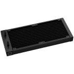 DeepCool LE240 V2, 240mm CPU Liquid Cooler, 2x120mm PWM ARGB Fans, ARGB block, Black, LGA1851/1700/1200/1151/1150/1155, AMD AM5/AM4, R-LE240-BKAMMC-G-2