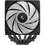 DeepCool AG620 BK ARGB V2, CPU Air Cooler, 2x120mm ARGB PWM Fan, Core Touch Technology 2.0, 6 Heatpipes, LGA1851/1700/1200/115x, AMD AM5/AM4, 129x136x161 mm(LxWxH), 2Y, R-AG620-BKAMMN-GJD