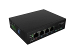 Комутатор Lanberg Switch Light Industrial POE 1 x BT 3 x AT 2 x SFP DIN Unmanagment Gigabit Ethernet