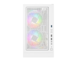 Montech кутия X3 MESH, Mid-tower Case, TG, 6 fixed RGB Fans, White