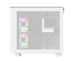 Montech кутия KING 65 Pro, Dual Chamber Mid-tower Case, 3 ARGB Fans, White