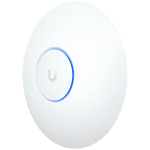 Ubiquiti UniFi U7-LR Long-Range Compact, ceiling-mount WiFi 7 AP with 5 spatial streams and extended signal range