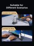 Orico външна кутия за диск/докинг станция Storage - Case/Docking Station - M.2 NVMe/NGFF - IT18C3-GY