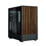 Zalman кутия Case mATX - P10 NAMU BLACK - Wood, USB-C
