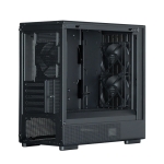 Zalman кутия Case mATX - P10 NAMU BLACK - Wood, USB-C