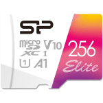 SILICON POWER 256GB Elite microSDHC/SDXC U1 V10 Full HD 1080p