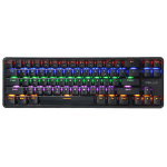Клавиатура Delux KM32 механична геймърска USB Type-C/Bluetooth v5.0 Rainbow RGB LED