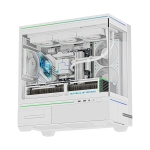 Thermalright кутия Case mATX - TL-M10 White - 4 x 120 mm ARGB included, USB-C