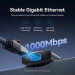 Vention докинг станция Docking Station Type-C - TQZHB - 8K, LED Display - HDMI, USB 3.0 x 2, USB-C 3.2 Gen 1, PD100W,  LAN (1Gbps)