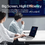 Orico докинг станция Docking Station Type-C - PW11-6PR-GY-EP - HDMI x 1, USB-C x 1, USB3.0 x 3, USB-C PD100W x 1, LAN x 1 (1Gbps)