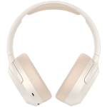 Edifier W820NB Plus v2025 Wireless Over-Ear Headphones, 40mm Dynamic Titanium-Coated Drivers, BT V6.1, ANC, Hi-Res Audio Certification, Up To 88H Battery, USB-C, Ivory