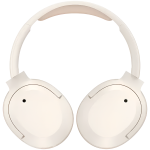 Edifier W820NB Plus v2025 Wireless Over-Ear Headphones, 40mm Dynamic Titanium-Coated Drivers, BT V6.1, ANC, Hi-Res Audio Certification, Up To 88H Battery, USB-C, Ivory