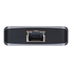 VCom докинг станция Docking Station USB-C 13-in-1 - CU4706 - HDMI x 2, DP, USB3.0 x 3, USB-C, USB2.0, RJ45, SD/TF, PD100W, Audio, L-Shape USB-C
