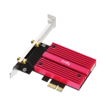 Мрежова карта Cudy WE9300S, Tri-Band WiFi 7 PCI-e, 5760 + 2880 Mbps