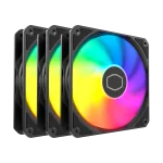 Комплект вентилатори 3-Pack Cooler Master MasterFan MF120 Lite ARGB