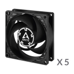 Комплект вентилатори 3-pack ARCTIC P8 80mm PWM PST