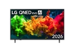 Телевизор LG 50QNED81B3C., 50" 4K QNED MiniLED Smart TV, 3840x2160, DVB-T2/C/S2, Aplha 7 AI Processor, HDR10 / HLG, webOS 26 ThinQ, VRR / ALLM / HGiG, 4K Super Upscaling, WiFi 5, Bluetooth 5.3, AirPlay 2, LAN, CI, HDMI, AI Sound Pro, Google Cast, SPDIF