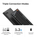 Безжична механичка клавиатура Keychron V6 Ultra 8K - Silk POM Switch Banana