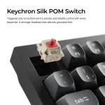 Безжична механичка клавиатура Keychron V1 Ultra 8K - Silk POM Switch Brown