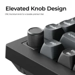 Безжична механичка клавиатура Keychron V1 Ultra 8K - Silk POM Switch Red