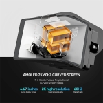 Thermalright водно охлаждане Water Cooling WONDER VISION 360 UB ARGB Black - 6.67 inch Curve OLED Display