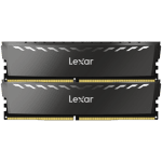 Lexar 2x16GB THOR DDR4 3600 UDIMM XMP Memory with Black heatsink. Dual pack