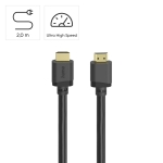 HAMA Kабел HDMI - HDMI Ultra High Speed, сертифициран, 8K, 2.0 м