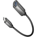 AXAGON RUCM-AFAC USB 3.2 Gen 1 Type-C Male > Type-A Female, cable adapter 0,2m, 3A, ALU