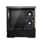 1stPlayer Кутия Case ATX - Crystal Vision CV7 Black - 5 x 120 mm included