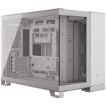Corsair 2500X Tempered Glass mATX Mid-Tower, White