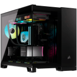 Corsair 2500X Tempered Glass mATX Mid-Tower, Black