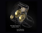 KZ професионални слушалки Hi-Fi In-Ear-Monitors - Castor Pro Silver Mic - Harman Edition
